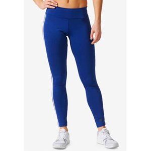 Adidas D2M Climalite Long Leggings Blue 2XS NWT!